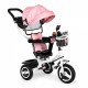 Tricicleta cu sezut rotativ Ecotoys JM-066-9L - Roz - Resigilat