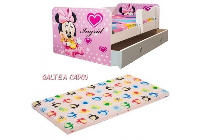 Pat copiii Minnie Mouse ,sertar