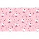 Lenjerie patut Hubners Kitty Floricele 5 piese roz