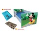 Pat copii Mickey ,saltea cadou,lenjerie inclusa