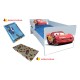 Pat copii Cars,saltea cadou,lenjerie inclusa