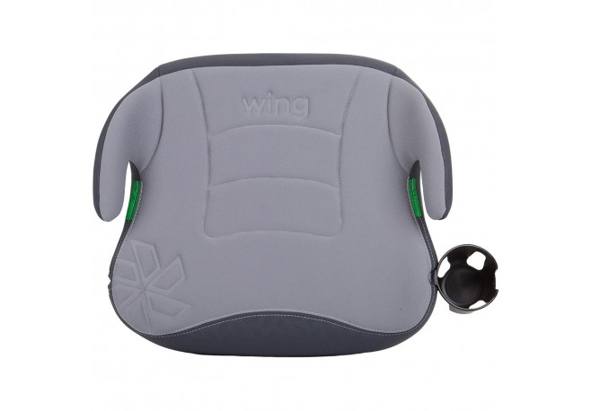 Inaltator auto Chipolino Wing I-Size 125-150 cm ash grey cu sistem Isofix