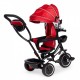 Tricicleta cu sezut rotativ Ecotoys JM-066-9 - Rosu - Resigilat (urme de montaj ambalaj murdar)