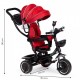 Tricicleta cu sezut rotativ Ecotoys JM-066-9 - Rosu - Resigilat (urme de montaj ambalaj murdar)