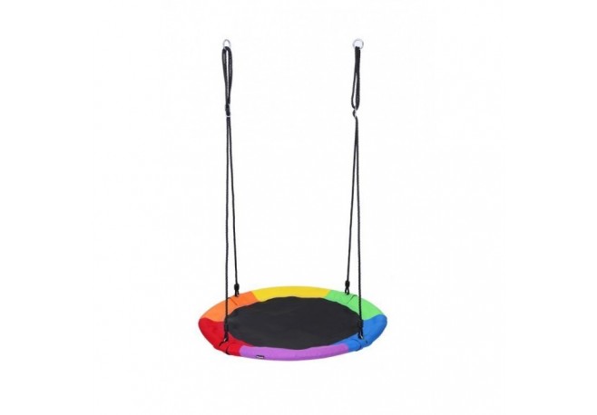 Leagan pentru copii ECOTOYS G-744 cuib de barza cadru din otel galvanizat - Multicolor