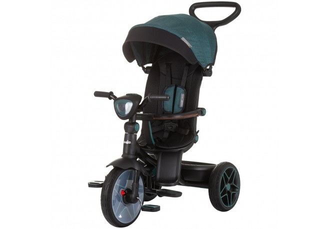 Tricicleta cu copertina si sezut reversibil Chipolino Derby teal