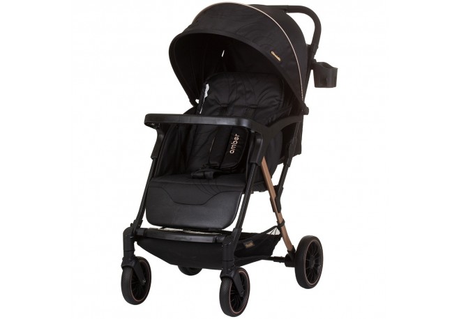 Carucior sport Chipolino Amber cu husa picioare obsidian