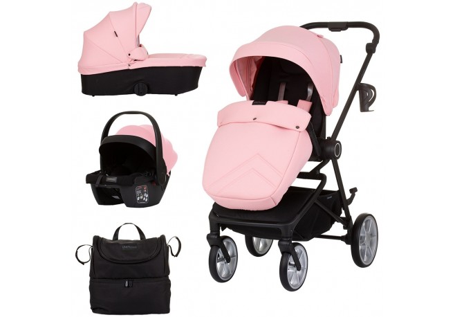 Carucior Chipolino Linea 3 in 1 flamingo