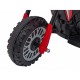 Motocicleta electrica HONDA CRF 450R roti din plastic 70x41x50 cm putere 30W - Rosu