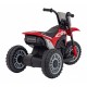 Motocicleta electrica HONDA CRF 450R roti din plastic 70x41x50 cm putere 30W - Rosu