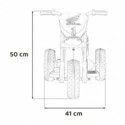 Motocicleta electrica HONDA CRF 450R roti din plastic 70x41x50 cm putere 30W - Verde