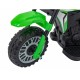 Motocicleta electrica HONDA CRF 450R roti din plastic 70x41x50 cm putere 30W - Verde