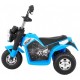 Motocicleta electrica MiniBike roti din plastic scaun tapitat 71x53x57 cm putere 6V - Albastru