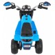 Motocicleta electrica MiniBike roti din plastic scaun tapitat 71x53x57 cm putere 6V - Albastru