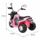 Motocicleta electrica MiniBike roti din plastic scaun tapitat 71x53x57 cm putere 6V - Roz