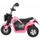 Motocicleta electrica MiniBike roti din plastic scaun tapitat 71x53x57 cm putere 6V - Roz
