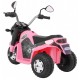 Motocicleta electrica MiniBike roti din plastic scaun tapitat 71x53x57 cm putere 6V - Roz