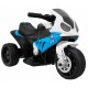 Motocicleta electrica BMW S1000 RR MINI roti din plastic scaun tapitat 67x35.5x42 cm putere 6V - Albastru