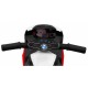Motocicleta electrica BMW S1000 RR MINI roti din plastic scaun tapitat 67x35.5x42 cm putere 6V - Rosu