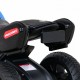 Motocicleta electrica Fast Tourist roti din plastic scaun tapitat 83x35x63 cm putere 18W - Albastru