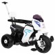 Motocicleta electrica 3 in 1 HL108 roti si scaun din plastic 78x39x59 cm putere 20W - Alb