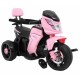 Motocicleta electrica 3 in 1 HL108 roti si scaun din plastic 78x39x59 cm putere 20W - Roz
