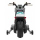 Motocicleta electrica Future QLS-805 roti din plastic + 2 roti ajutatoare 88x46x56 cm putere 25W - Alb