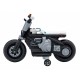Motocicleta electrica Future QLS-805 roti din plastic + 2 roti ajutatoare 88x46x56 cm putere 25W - Alb