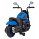 Motocicleta electrica CHOPPER FASTER AHL008 roti si scaun din plastic 78x30x55 cm putere 20W - Albastru
