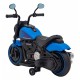 Motocicleta electrica CHOPPER FASTER AHL008 roti si scaun din plastic 78x30x55 cm putere 20W - Albastru