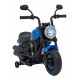 Motocicleta electrica CHOPPER FASTER AHL008 roti si scaun din plastic 78x30x55 cm putere 20W - Albastru