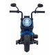 Motocicleta electrica CHOPPER FASTER AHL008 roti si scaun din plastic 78x30x55 cm putere 20W - Albastru
