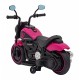 Motocicleta electrica CHOPPER FASTER AHL008 roti si scaun din plastic 78x30x55 cm putere 20W - Roz