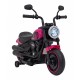 Motocicleta electrica CHOPPER FASTER AHL008 roti si scaun din plastic 78x30x55 cm putere 20W - Roz