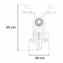 Motocicleta electrica CHOPPER FASTER AHL008 roti si scaun din plastic 78x30x55 cm putere 20W - Rosu