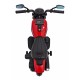 Motocicleta electrica CHOPPER FASTER AHL008 roti si scaun din plastic 78x30x55 cm putere 20W - Rosu