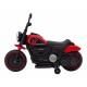 Motocicleta electrica CHOPPER FASTER AHL008 roti si scaun din plastic 78x30x55 cm putere 20W - Rosu
