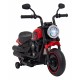 Motocicleta electrica CHOPPER FASTER AHL008 roti si scaun din plastic 78x30x55 cm putere 20W - Rosu