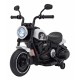 Motocicleta electrica CHOPPER FASTER AHL008 roti si scaun din plastic 78x30x55 cm putere 20W - Alb