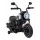 Motocicleta electrica CHOPPER FASTER AHL008 roti si scaun din plastic 78x30x55 cm putere 20W - Alb