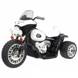 Motocicleta electrica CHOPPER JT568 roti si scaun din plastic 79x46x54 cm putere 20W - Negru