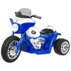 Motocicleta electrica CHOPPER JT568 roti si scaun din plastic 79x46x54 putere 20W - Albastru