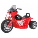 Motocicleta electrica CHOPPER JT568 roti si scaun din plastic 79x46x54 putere 20W - Rosu