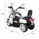 Motocicleta electrica CHOPPER NightBike TR1501 roti si scaun din plastic 92x34x63 cm putere 6V - Alb