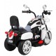 Motocicleta electrica CHOPPER NightBike TR1501 roti si scaun din plastic 92x34x63 cm putere 6V - Alb