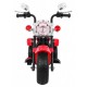 Motocicleta electrica CHOPPER NightBike TR1501 roti si scaun din plastic 92x34x63 cm putere 6V - Rosu