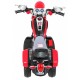 Motocicleta electrica CHOPPER NightBike TR1501 roti si scaun din plastic 92x34x63 cm putere 6V - Rosu