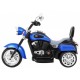 Motocicleta electrica CHOPPER NightBike TR1501 roti si scaun din plastic 92x34x63 cm putere 6V - Albastru