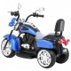 Motocicleta electrica CHOPPER NightBike TR1501 roti si scaun din plastic 92x34x63 cm putere 6V - Albastru