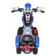 Motocicleta electrica CHOPPER NightBike TR1501 roti si scaun din plastic 92x34x63 cm putere 6V - Albastru